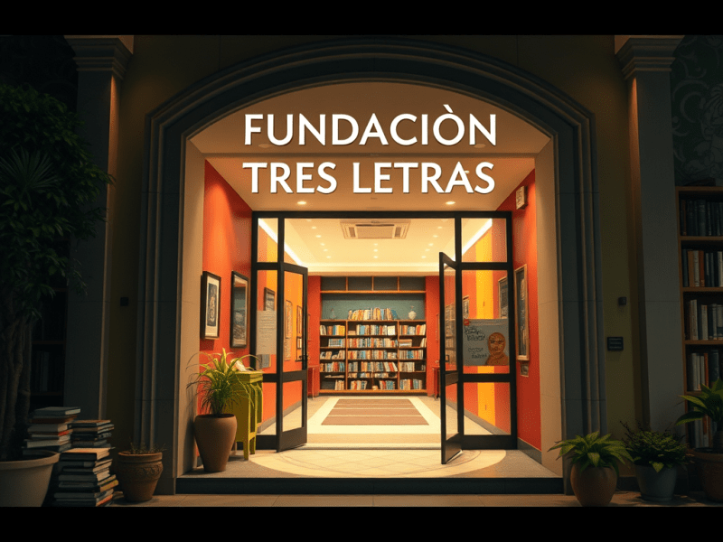 Bienvenidos a la literatura. Fundación tres letras abre sus&nbsp;puertas